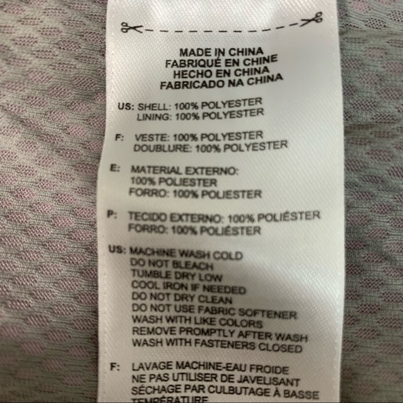 ADIDAS Golf Tie Dye Watercolor Light Bike Run Windbreaker Jacket Gather … - Picture 6 of 10